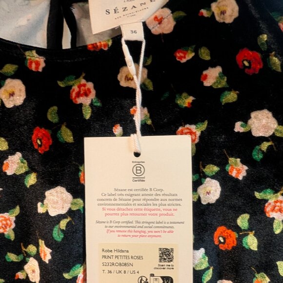 Sezane Hildana dress NWT - Picture 5 of 5